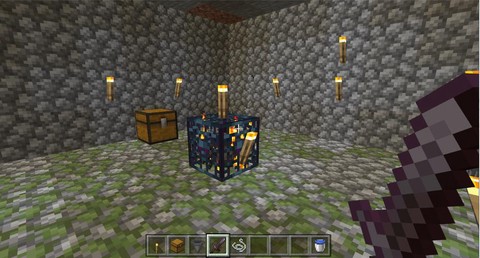 我的世界怎么找刷怪笼[图1]