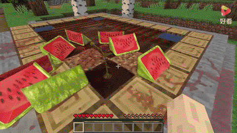 我的世界西瓜怎么吃