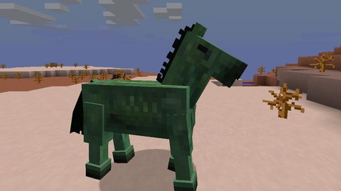 我的世界怎么驯服僵尸马