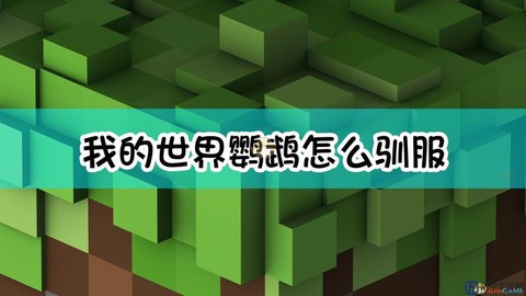 我的世界怎么训鹦鹉[图1]