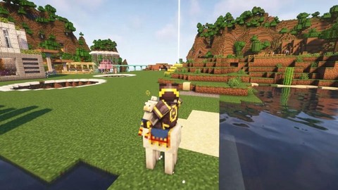 我的世界草泥马怎么骑[图2]